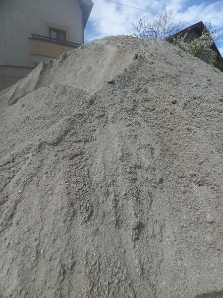 Nisip spalat, piatra 8-16, balastru, materiale de constructii